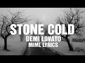 Download Lagu Demi Lovato - Stone Cold (Lyrics)
