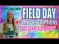 Field Day Activities for My Partner Challenge Descriptions Resource Links