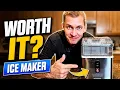 Kismile Countertop Ice Maker Review Self-Cleaning Portable Ice Machine for Home Office