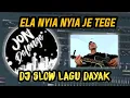 Download Lagu DJ DAYAK SLOW ELA NYIA NYIA JE TEGE II LAGU DAYAK KALTENG PALING SEDIH II
