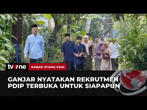 Ganjar Bicara Rekrutmen PDIP di Pilkada Jakarta