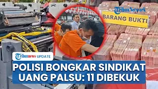 11 Orang Jadi Tersangka Sindikat Uang Palsu 15.610 Lembar di Tasikmalaya, Sudah 2 Kali Produksi