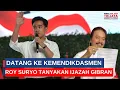Download Lagu Datang Ke Kemendikdasmen, Roy Suryo Tanyakan Ijazah SMA Gibran 