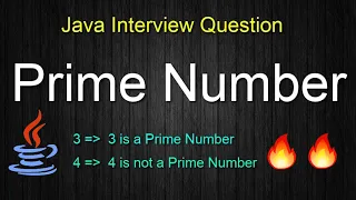 Program to find prime number in java Java Interview Questions