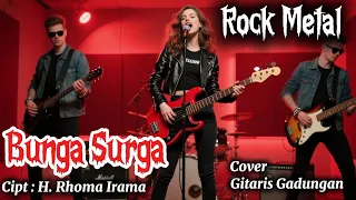 bunga surga rhoma irama versi rock metal cover gitaris gadungan ai 