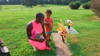 Visiting Our Korean Grandparent s Grave