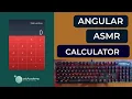 ASMR Programming No Talking - Angular Calculator ASMR Coding