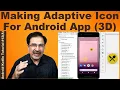 How to Change the App Icon in Android Studio Android Adaptive Icons Kotlin Tutorial 2020 12 A