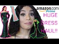 HUGE AMAZON FORMAL DRESS HAUL I M SHOOK