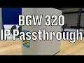 How to setup IP Passthrough on the ATT BGW 320 not Bridge Mode