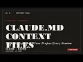 CLAUDE md Explained Give Claude Code Persistent Project Context Claude Master