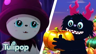 Halloween in Tulipop 🎃 Full Episodes for Kids 🍄 Tulipop Tales