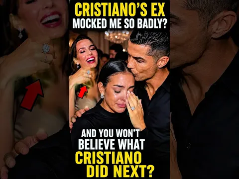 La ex de Ronaldo humilló a Georgina y su reacción dejó a todos en shock 💍😳 #ronaldo #georgina