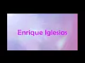 💕MUÑECA CRUEL 💕ENRIQUE IGLESIAS💕LETRA