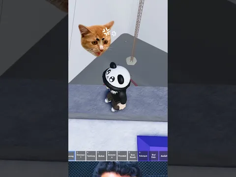 Panda Terjun Bebas Lewat Awan! 😱#roblox