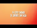 Bronco - Total Que Mas Da (Letra/Lyrics)
