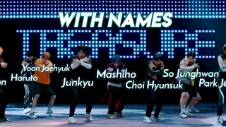 TREASURE 'BOY' MV WITH NAMES