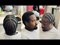 12 Side Braids on short hair Men My Grip Game