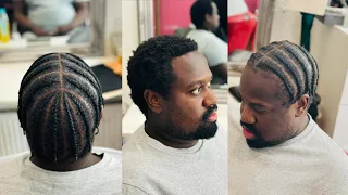 12 Side Braids on short hair Men My Grip Game