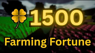 The BEST Ways To Get MAXED Farming Fortune in Hypixel Skyblock
