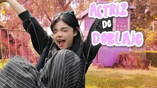 Como es ser actriz de doblaje? Te llevo a cabina!!! #doblaje #minivlog 