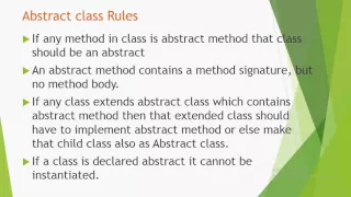 core java basic concepts interfaces and abstract classes - 6