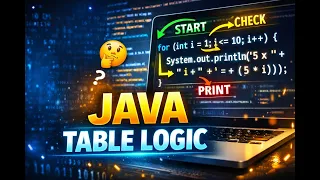 Java Program to Print 2 s Table Using Array How to make Logic Java Tutorial Part 7