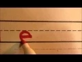 EASY PRINTING - Lower Case e Handwriting Without Tears