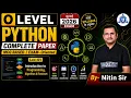 O Level Crash Course Python Introduction to Programming Algorithm Flowchart LEC - 01