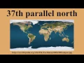 37th parallel north