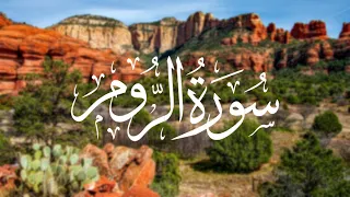 تلاوة لسورة الروم بصوت الشيخ أبوبكر الشاطري 