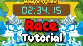 BTD6 Race Tutorial guide Upstream