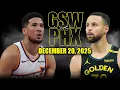 Lagu Golden State Warriors vs Phoenix Suns Full Game Highlights – December 20, 2025 | NBA Season