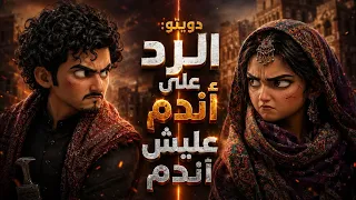 الرد الحاسم أندم عليش أندم   أخير ا التقوا المتخاصمين الرجل والمراة في دويتو يمني ناري       دندنها