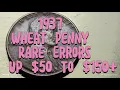 1937 Wheat Penny Rare Errors Value Up 50 To 150