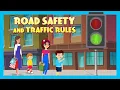ROAD SAFETY \u0026 TRAFFIC RULES | Tia \u0026 Tofu Lessons | English Stories | Learning Stories for Kids