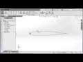 Importing airfoil coordinates to Solidworks