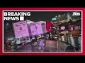 BREAKING Semi-truck crash spills diesel fuel on I-5 in Dupont