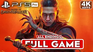 THE BLOOD OF DAWNWALKER Gameplay Walkthrough FULL GAME [4K 60FPS PS5] - No Commentary