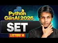 Set in Python Python for Gen AI 2026 Lecture 14