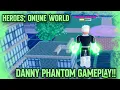 Danny Phantom gameplay in the revamp Heroes Online World