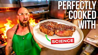 The Science of Cooking the ULTIMATE Muscle Building Food (STEAK!)
