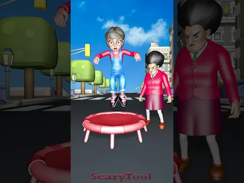 Seesaw failure in Scary Teacher 3D #shorts