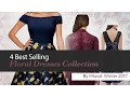4 Best Selling Floral Dresses Collection By Miusol Winter 2017
