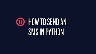 Python Programming Sending sms using Python Programming How to Send SMS Python using Consol hindi