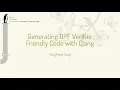 Download Lagu Generating BPF Verifier Friendly Code with Clang - Yonghong Song