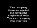 Download Lagu The Animals - When I was young (lyrics on screen)