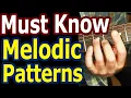 Melodic Patterns for Pentatonic Scale Soloing