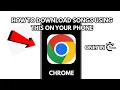 Download Lagu HOE JE LIEDJES DOWNLOADT MET CHROME OP JE TELEFOON (GIDS 2025)