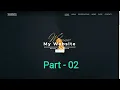 Responsive website using html css javascript - part